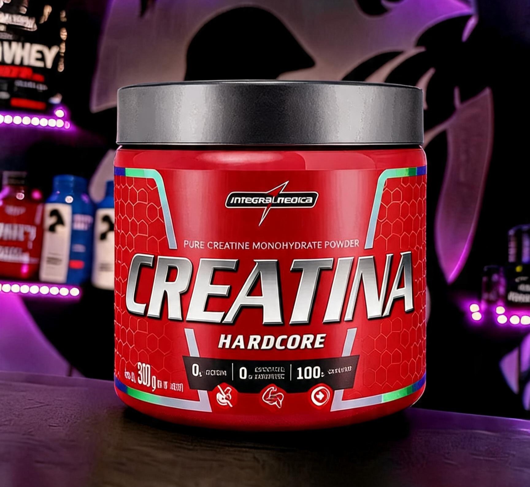 Creatina Integralmédica 300g - frente